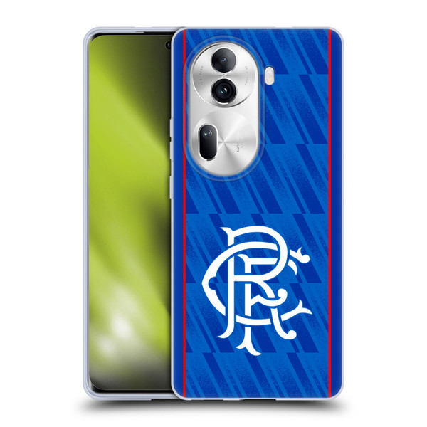 Rangers FC 2024/25 Kit Home Soft Gel Case for OPPO Reno11 Pro