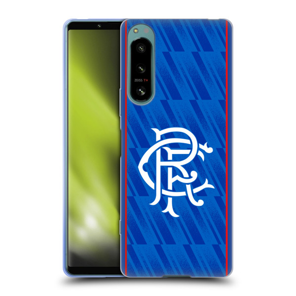 Rangers FC 2024/25 Kit Home Soft Gel Case for Sony Xperia 5 IV