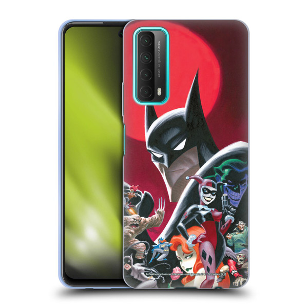 Batman DC Comics Comic Book Cover Dangerous Dames And Demons Soft Gel Case for Huawei P Smart (2021)