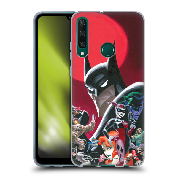 Batman DC Comics Comic Book Cover Dangerous Dames And Demons Soft Gel Case for Huawei Y6p
