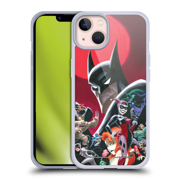 Batman DC Comics Comic Book Cover Dangerous Dames And Demons Soft Gel Case for Apple iPhone 13
