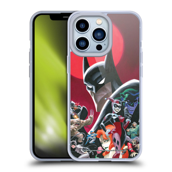 Batman DC Comics Comic Book Cover Dangerous Dames And Demons Soft Gel Case for Apple iPhone 13 Pro