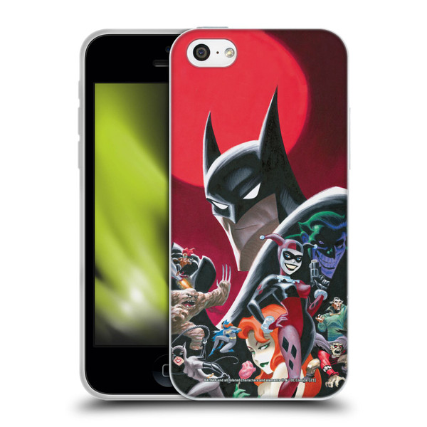 Batman DC Comics Comic Book Cover Dangerous Dames And Demons Soft Gel Case for Apple iPhone 5c