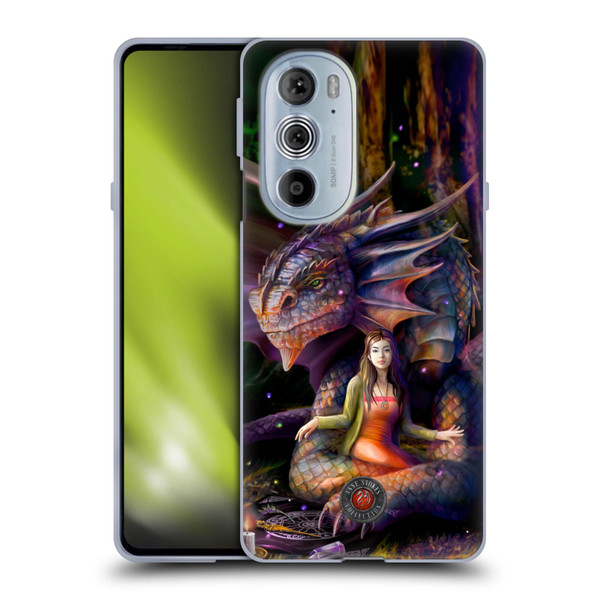 Anne Stokes Mix Fantasy Art Spirit Dragon Soft Gel Case for Motorola Edge X30