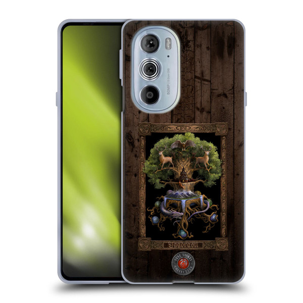 Anne Stokes Mix Fantasy Art Yggdrasil Soft Gel Case for Motorola Edge X30