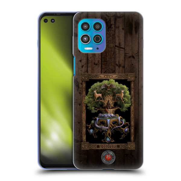 Anne Stokes Mix Fantasy Art Yggdrasil Soft Gel Case for Motorola Moto G100