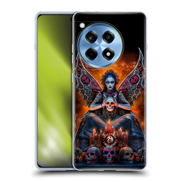 Anne Stokes Mix Fantasy Art Skull Fairy Soft Gel Case for OnePlus 12R
