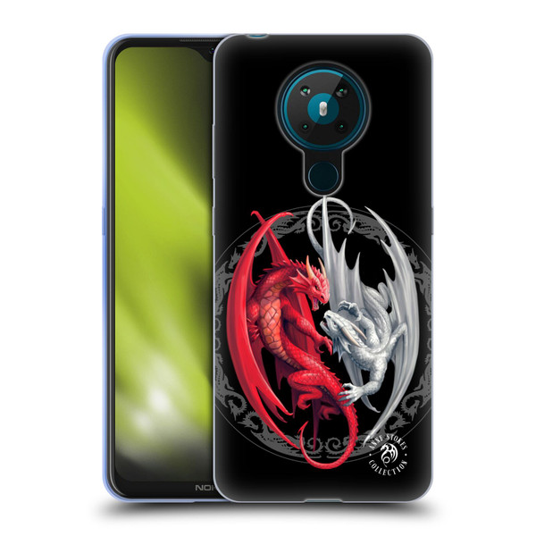 Anne Stokes Mix Fantasy Art Merlin's Dragons Soft Gel Case for Nokia 5.3
