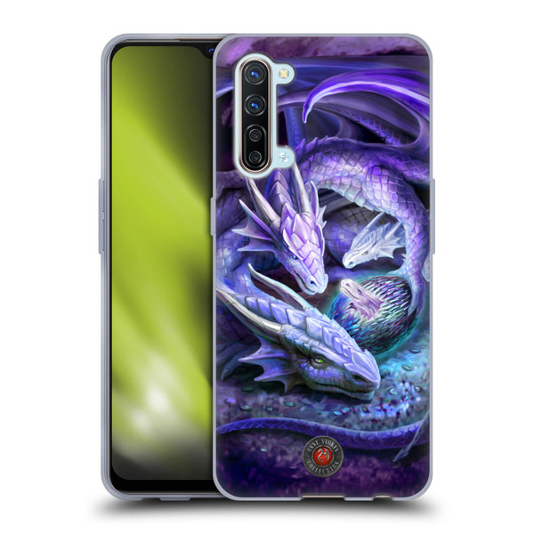Anne Stokes Mix Fantasy Art Welcome Hatchling Soft Gel Case for OPPO Find X2 Lite 5G