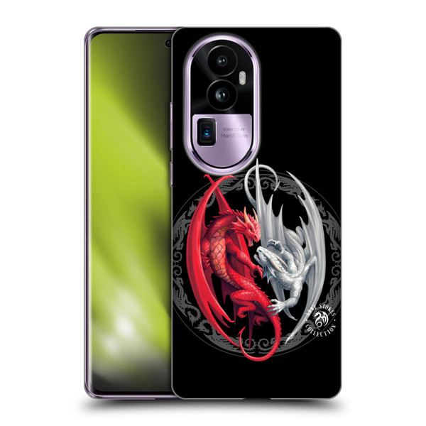 Anne Stokes Mix Fantasy Art Merlin's Dragons Soft Gel Case for OPPO Reno10 Pro+