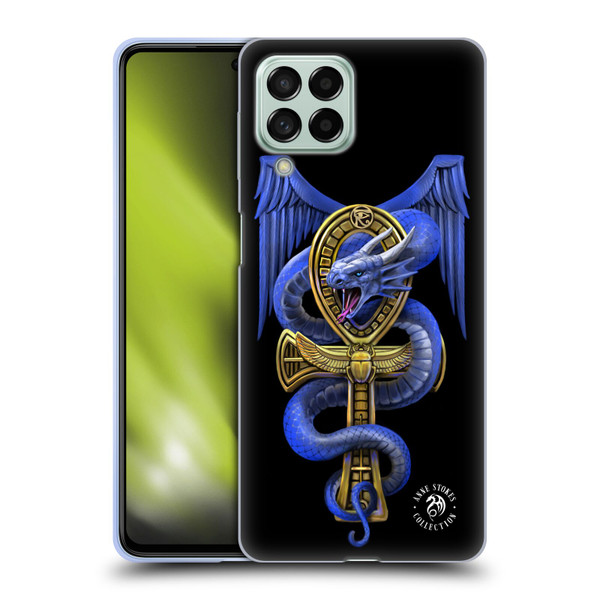 Anne Stokes Mix Fantasy Art Apep's Oracle Soft Gel Case for Samsung Galaxy M53 (2022)