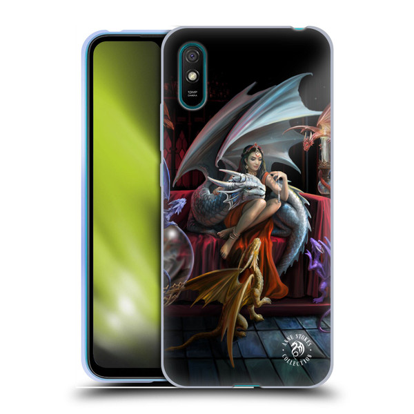 Anne Stokes Mix Fantasy Art Dragon Charm Soft Gel Case for Xiaomi Redmi 9A / Redmi 9AT