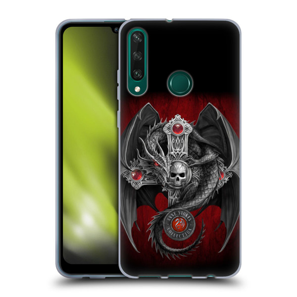 Anne Stokes Tribal Gothic Dragon Soft Gel Case for Huawei Y6p