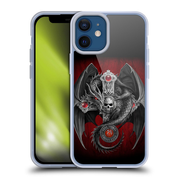 Anne Stokes Tribal Gothic Dragon Soft Gel Case for Apple iPhone 12 Mini