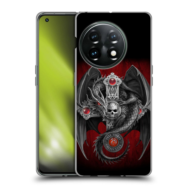 Anne Stokes Tribal Gothic Dragon Soft Gel Case for OnePlus 11 5G