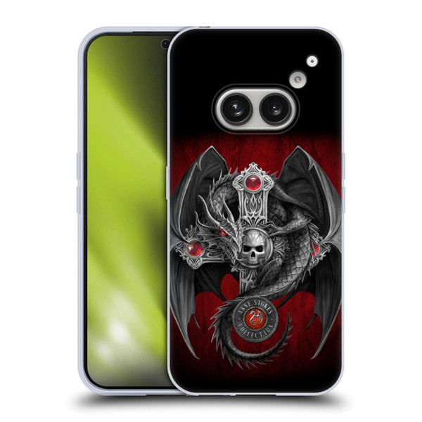 Anne Stokes Tribal Gothic Dragon Soft Gel Case for Nothing Phone (2a)