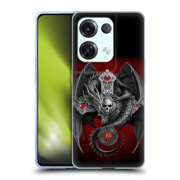 Anne Stokes Tribal Gothic Dragon Soft Gel Case for OPPO Reno8 Pro