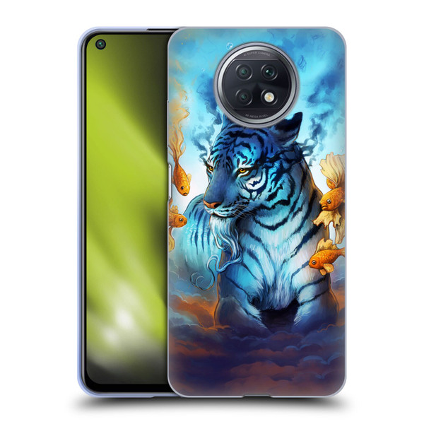 Jonas "JoJoesArt" Jödicke Big Cats Tiger Fish Soft Gel Case for Xiaomi Redmi Note 9T 5G
