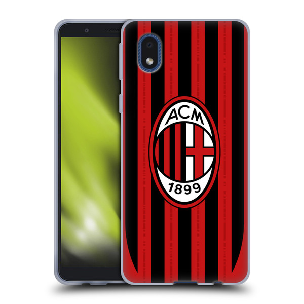 AC Milan 2024/25 Crest Kit Home Soft Gel Case for Samsung Galaxy A01 Core (2020)
