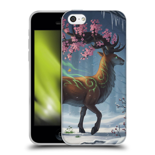 Jonas "JoJoesArt" Jödicke Fantasy Forest Springbringer Soft Gel Case for Apple iPhone 5c