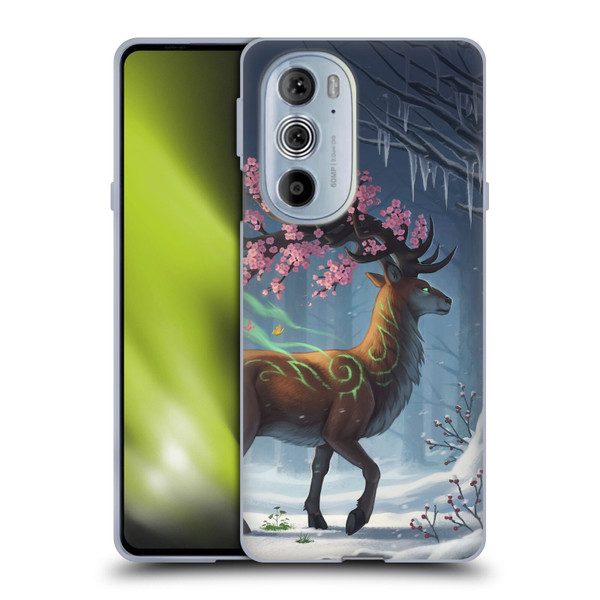Jonas "JoJoesArt" Jödicke Fantasy Forest Springbringer Soft Gel Case for Motorola Edge X30