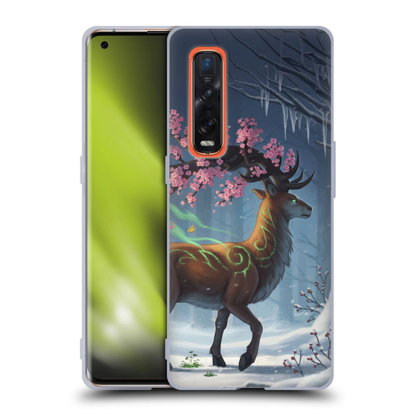 Jonas "JoJoesArt" Jödicke Fantasy Forest Springbringer Soft Gel Case for OPPO Find X2 Pro 5G