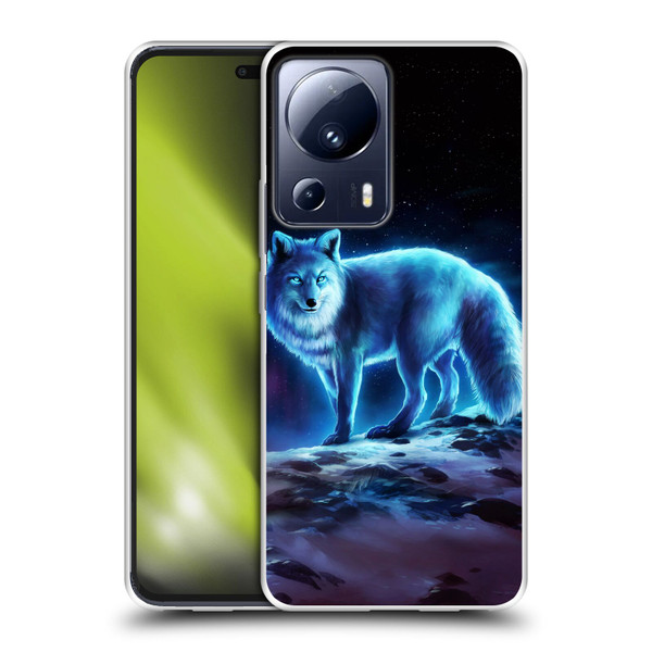 Jonas "JoJoesArt" Jödicke Wildlife Ice Fox Soft Gel Case for Xiaomi 13 Lite 5G