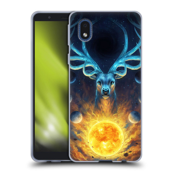 Jonas "JoJoesArt" Jödicke Wildlife 2 Celestial Soft Gel Case for Samsung Galaxy A01 Core (2020)
