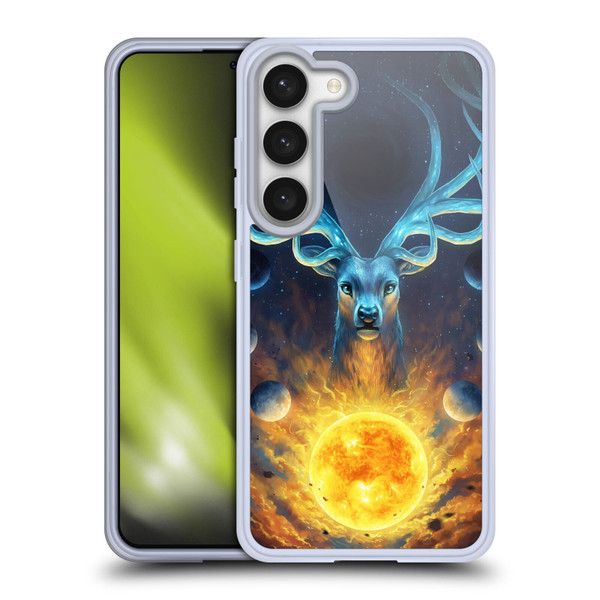 Jonas "JoJoesArt" Jödicke Wildlife 2 Celestial Soft Gel Case for Samsung Galaxy S23 5G