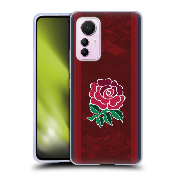 England Rugby Union 2024/25 Crest Kit Alternate Soft Gel Case for Xiaomi 12 Lite
