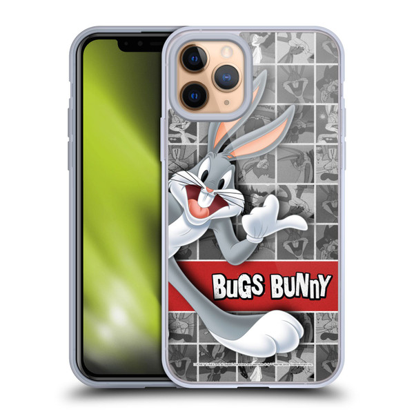 Looney Tunes Bugs Bunny Tiles Soft Gel Case for Apple iPhone 11 Pro