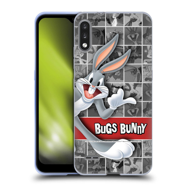 Looney Tunes Bugs Bunny Tiles Soft Gel Case for LG K22