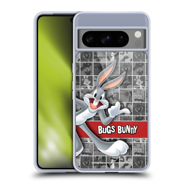 Looney Tunes Bugs Bunny Tiles Soft Gel Case for Google Pixel 8 Pro
