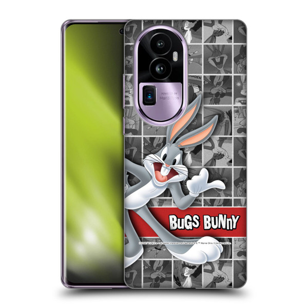 Looney Tunes Bugs Bunny Tiles Soft Gel Case for OPPO Reno10 Pro+