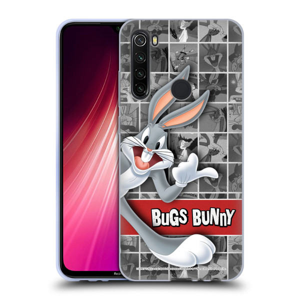 Looney Tunes Bugs Bunny Tiles Soft Gel Case for Xiaomi Redmi Note 8T