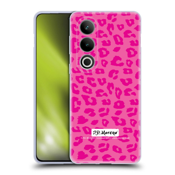 P.D. Moreno Patterns Pink Leopard Soft Gel Case for OPPO OnePlus Ace 3V 5G
