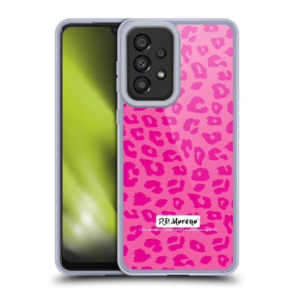 P.D. Moreno Patterns Pink Leopard Soft Gel Case for Samsung Galaxy A33 5G (2022)