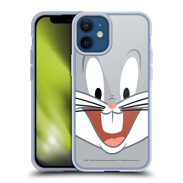 Looney Tunes Full Face Bugs Bunny Soft Gel Case for Apple iPhone 12 Mini