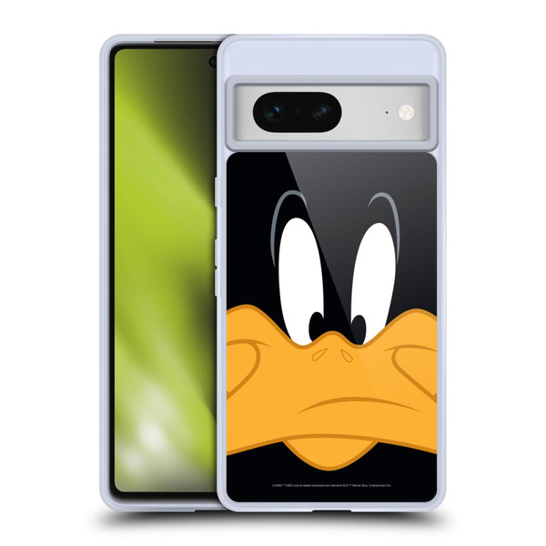 Looney Tunes Full Face Daffy Duck Soft Gel Case for Google Pixel 7