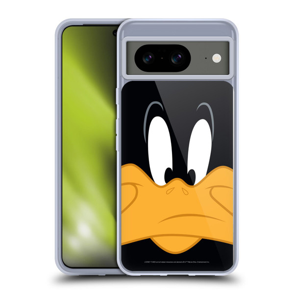 Looney Tunes Full Face Daffy Duck Soft Gel Case for Google Pixel 8