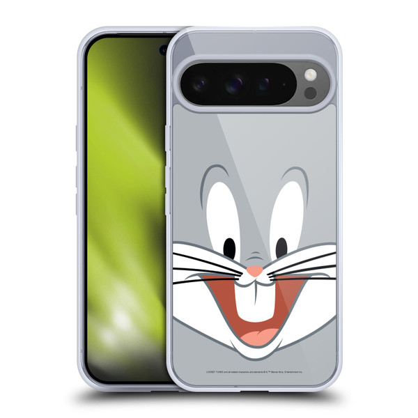 Looney Tunes Full Face Bugs Bunny Soft Gel Case for Google Pixel 9 Pro XL