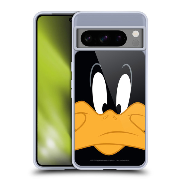 Looney Tunes Full Face Daffy Duck Soft Gel Case for Google Pixel 8 Pro