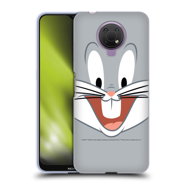 Looney Tunes Full Face Bugs Bunny Soft Gel Case for Nokia G10
