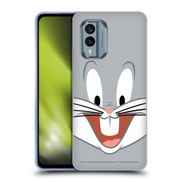 Looney Tunes Full Face Bugs Bunny Soft Gel Case for Nokia X30