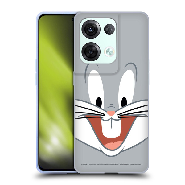 Looney Tunes Full Face Bugs Bunny Soft Gel Case for OPPO Reno8 Pro