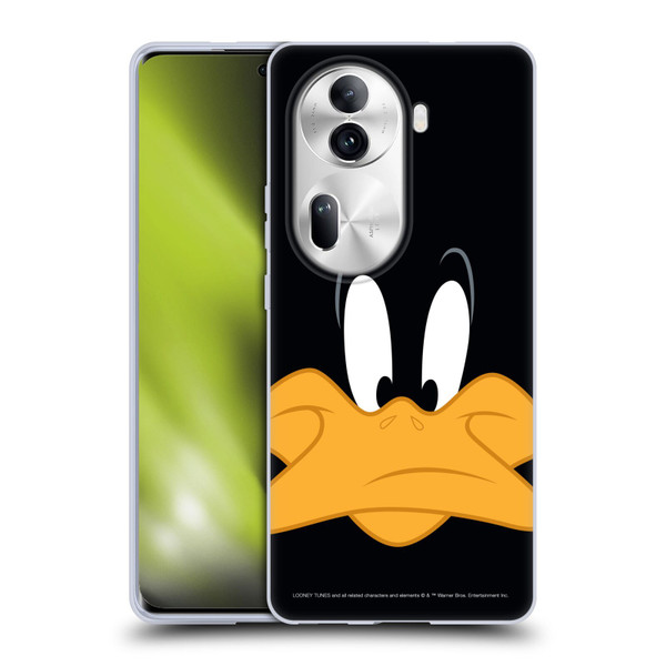 Looney Tunes Full Face Daffy Duck Soft Gel Case for OPPO Reno11 Pro