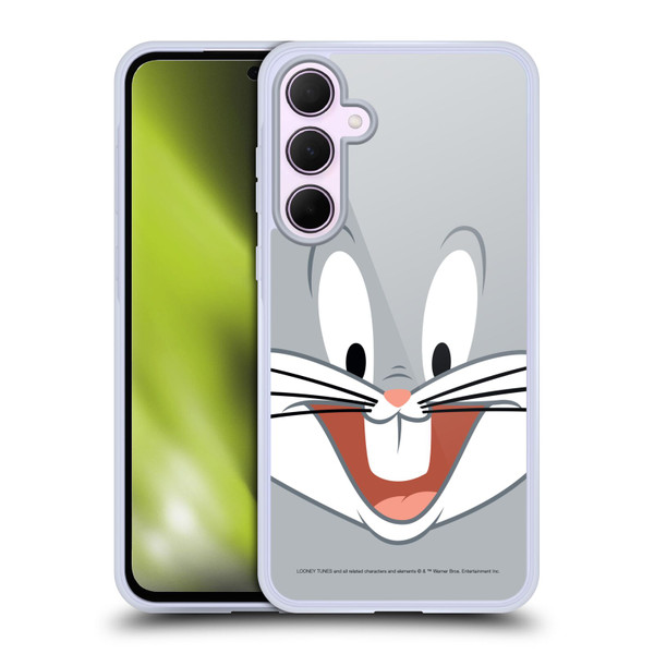 Looney Tunes Full Face Bugs Bunny Soft Gel Case for Samsung Galaxy A35 5G