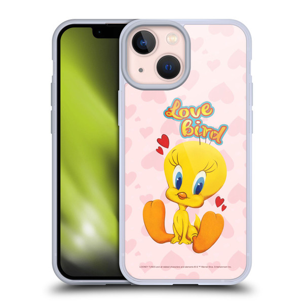 Looney Tunes Season Tweety Soft Gel Case for Apple iPhone 13 Mini