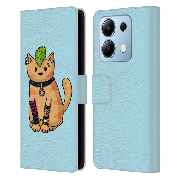 Beth Wilson Doodlecats Punk 2 Leather Book Wallet Case Cover For Xiaomi Redmi Note 13/13 Pro 5G