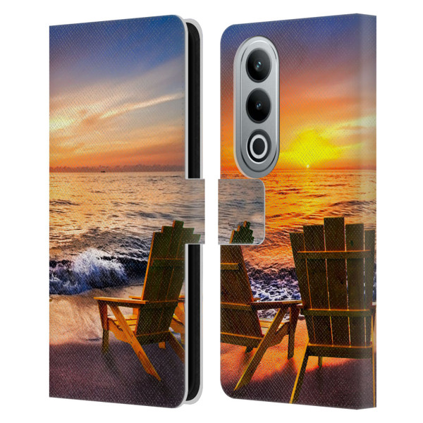 Celebrate Life Gallery Beaches 2 Sea Dreams III Leather Book Wallet Case Cover For OPPO OnePlus Ace 3V 5G